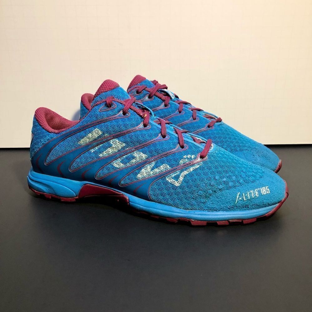 Womens INOV-8 F-Lite 185 Blue Running Shoes / Size 5.5